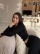 Комплект: кофта та штани "Лонг" Трансферлі Чорний | 44 101043 фото 10